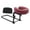 Red, variant on Home Mattress Top Massage Kit Face Down Pillow Massager Adjustable Frame for Beauty Bed and Office