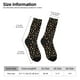 thumbnail image 2 of Balery Flower Pattern On Black Calcetas Largas con Estampado para Hombre y Mujer – Suaves y Transpirables, Talla Única (US 5-11), 2 of 6
