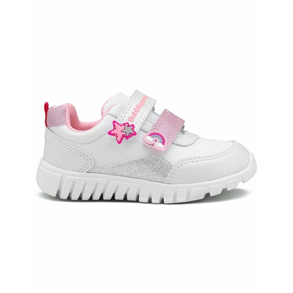 Tenis Bubble Gummers Uli Para Niña Ligeros Blanco 16