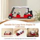 thumbnail image 5 of ColoMX Mini carrito de golf de fundición a presión: juguete de acción de retroceso - Modelo de carrito de golf coleccionable para niños y adultos - Vehículos de retroceso para fiestas, 5 of 7