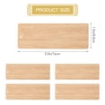 thumbnail image 2 of 20 pcs Bamboo Gift Tags Blank Bookmarks DIY Wooden Craft Bookmark Unfinished Tags, 2 of 8