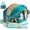 Green, variant on HECCEI Mambobaby Float with Canopy Non Inflatable Pool Swim Float,Seashell Purple