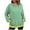 Green, variant on Titcea Hoodies for Women Striped Printed Oversized Drawstring Long Sleeve Hoodie with Pockets Loose Casual Pullover Sweatshirt