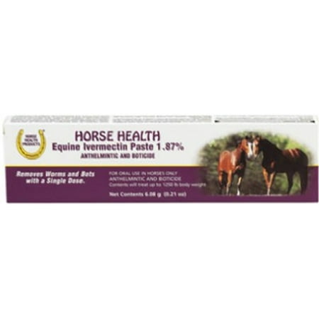 Horse Health Products Equine Ivermectin Paste Dewormer, 0.21 (Previcox For Horses Best Price)