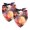 Multi-colored 2, variant on PhooArto Cherries Capybaras Pattern Dog Bandanas, 2 Pack Soft Washable Pet Scarf Triangle for Large Dogs Puppies and Cats