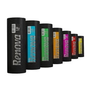 Renova Luxury Scented Colored Toilet Paper Gift Box 3 Rolls 3-Ply Bath Tissue - Gift Box 3 Rolls Lime Green