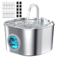 thumbnail image 1 of Fuente de agua para gatos HOOISE con 10 filtros y 10 esponjas, 1 of 1