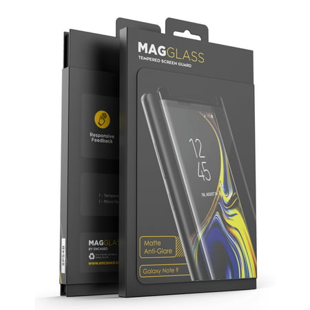 Magglass Galaxy Note 9 Matte Screen Protector - Fingerprint Free Tempered Glass Reinforced Anti Glare Screen Guard