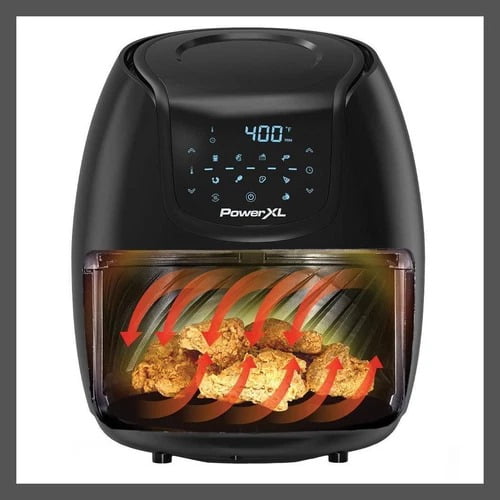 PowerXL 5-Quart Vortex Classic Air Fryer, Turbo Cyclonic