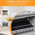 thumbnail image 3 of Doublures de Friteuse à Air Chaud pour Fond de Four, 12"x12 Pouces Réutilisables Antiadhésives Résistantes à la Chaleur, Tapis de Grille-Pain, Compatible avec Ninja Cuisinart Emeril Lagasse et Plus, Lot de 4, 3 of 4