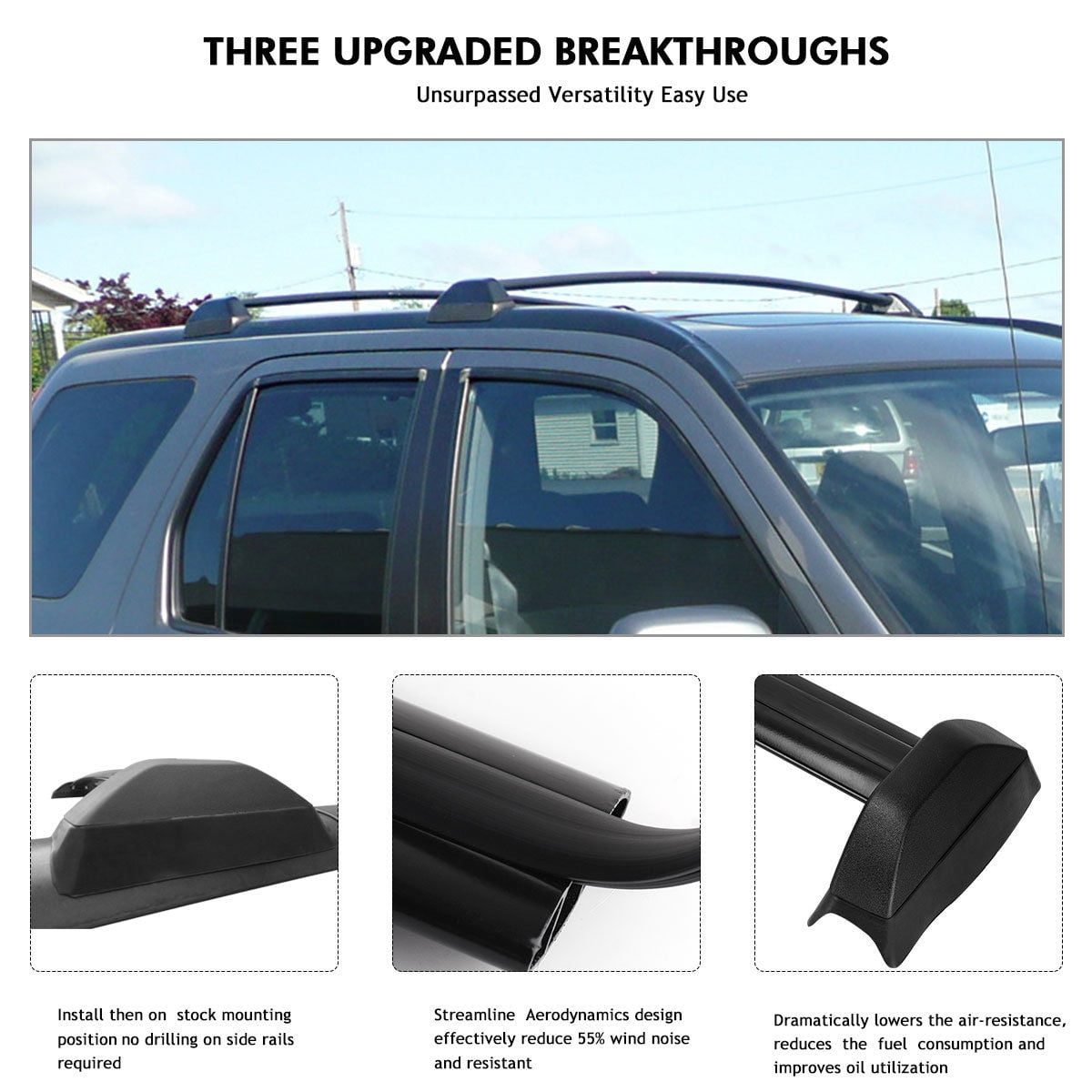 2002 honda crv roof rack cross bars