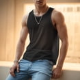 thumbnail image 2 of Gibobby Men Tank Tops Sleeveless Shirts Workout Athletic Muscle Mesh Gym Training Active Athletic Running Vest(XXL,Black), 2 of 7