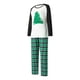 thumbnail image 4 of Pijama navideño familiar a juego Fiomva, pijamas navideños para mujer, hombre y niño, ropa de dormir con estampado de letras, 4 of 8