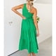 thumbnail image 1 of Vestidos largos bohemios, vestido de fiesta bohemio de verano para mujer, vestido de fiesta de playa bohemio con un solo hombro, materiales ecológicos, 1 of 6