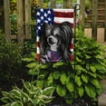 thumbnail image 2 of Carolines Treasures CK6487GF Chinese Crested Dog American Garden Size Outdoor-Flags, Multicolor, 2 of 3