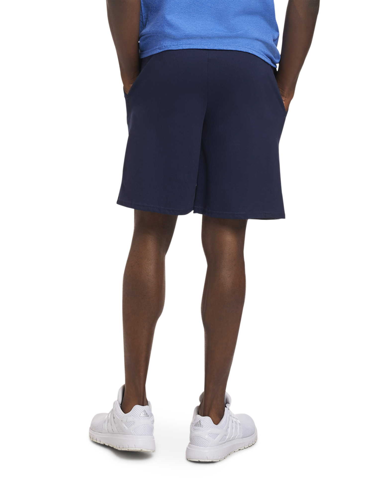 Russell Athletic Men's and Big Men's Basic Cotton Pocket Shorts - image 3 of 5