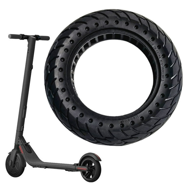 10X2.5 Black Solid Tire for Electric Scooter Folding E-Bike Widened Tyre  Rubber Non-Inflation Electric Scooter Tire on OnBuy