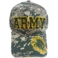 thumbnail image 2 of US Military Army Bold Emblem on Brim Adjustable Baseball Hat Cap (Digital Camouflage), 2 of 2