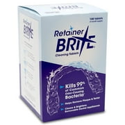 Dentsply RB-92 Retainer Brite Tablets for Cleaner Retainers and Dental Appliances (96 Tablets)