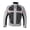 Gray L, variant on Motorcycle Riding Jacket Motocross Jacket Impact Protection Reflective Breathable Mesh Protective Gear Coat for Motorbike Riding Summer , Gray L