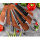 thumbnail image 2 of Juego de cuchillos de cocina con bloque, todo en uno, 19 piezas de cuchillos afilados de acero inoxidable con alto contenido de carbono para carne, cuchillos de chef, cuchillos para pan, tijeras,, 2 of 7