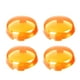 thumbnail image 1 of 4uds Motocicleta LED Giro Señal Luz Indicador Lente Cubierta Amarillo, 1 of 1