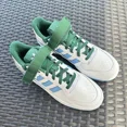 thumbnail image 2 of Ad-id-as Forum Low White Blue Green Men's Athletic Shoes FY6816 Size 11.5, 2 of 6