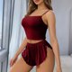 thumbnail image 2 of Conjuntos Cortos para las Mujeres Lencería sin Mangas Ropa de Noche Conjunto de Ropa de Dormir Confort Suave, Conjuntos de Ropa Interior para las Mujeres, 2 of 9