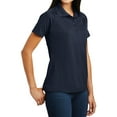 thumbnail image 4 of Mafoose Womens Dri-Mesh Pro Polo Navy Medium, 4 of 5