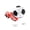 Football shoes  red, variant on Large-sized Standing Soccer-themed Foil Balloons For Party Decorations