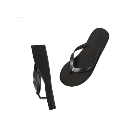 

Rotosw Womens Platform Wedge Soft Cushioned Footbed Flip Flop Thong Sandal Beach Pool Casual