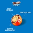 thumbnail image 2 of M&M's Crispy Milk Chocolate Pouch Bag 187g, Imported from Britain, 2 of 3