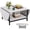 White, variant on Folding Coffee Tables for Living Room 2-Tier Extended Coffee Table with Storage Vintage Farmhouse Center Table for Large or Small Spaces, Foldable