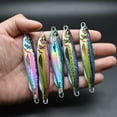 thumbnail image 5 of 1Pc Casting Jig Fishing Lure Trolling Metal Hard Bait Trout Jigging Isca Spoon Artificial Wobbler Swimbait, 5 of 8