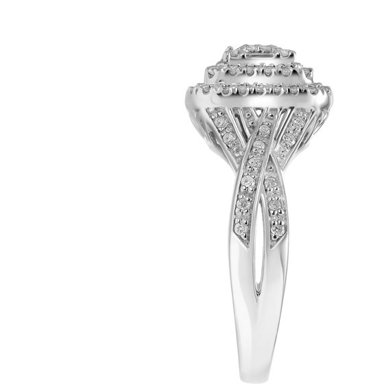 Keepsake Holiday 1/2 Carat T.W. Certified Diamond Sterling Silver