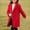 Red, variant on FSYBOA Girls Wool Bland Coats Size 10-12, Mid Length Warm Single Breasted Long Sleeve Winter Outerwear Pink