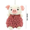 thumbnail image 3 of Cartoons Pig Hand Towel Toy Multi-Functional Cartoons Animals Hand Wipes Pig, 3 of 7