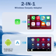 thumbnail image 4 of Adaptador Inalámbrico 2 en 1 para CarPlay y Android. Convierte CarPlay/Android con Cable en Inalámbrico para y Android., 4 of 5