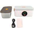 thumbnail image 1 of Electric Lunch Box, USB Rechargeable Food Warmer with Stainless Steel Container Heated Lunch Box Portable Food Heater for Work and Travel Use, 1 of 5
