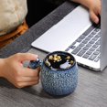 thumbnail image 3 of Taza de cerámica con mango de madera para horno, taza de café para oficina, taza de té creativa, taza de leche personalizada para el hogar, 3 of 5