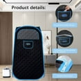thumbnail image 3 of Portable Folding Full size Steam Sauna with 1000W&2.2L steam Generator. Personal Sauna Tent for Relaxation & Spa, 3 of 5