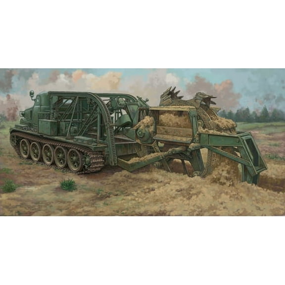 Trumpeter Models 09502 1:35 BTM-3 High-Speed Trench Digging Vehicle