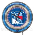 thumbnail image 1 of New York Rangers Néon Horloge, 1 of 1
