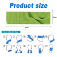 thumbnail image 2 of Toalla de enfriamiento de 4 piezas Toalla de fitness Toalla de enfriamiento para enfriamiento instantáneo con 4 bolsas impermeables Toalla deportiva de microfibra para acampar Senderismo Yoga Golf, 2 of 6