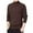Brown, variant on ameIAEA Mens Mock Neck Undershirts Long Sleeve Fall Winter Shirts Solid Color Warm Tops
