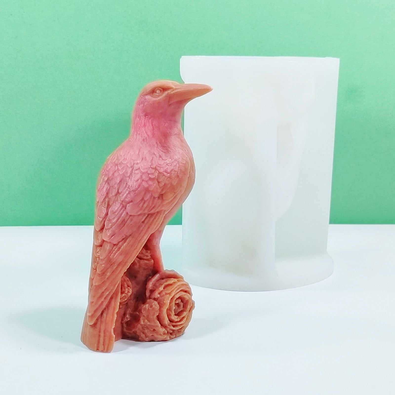 Silicone Molds Crow Molds Halloween Castings Molds Craft Molds Baking Molds Resins Molds for Making