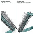 thumbnail image 4 of Grooming Tool Double-Sided Undercoat Rake for Dogs,Combs Brush, 4 of 5