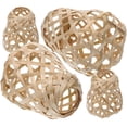 thumbnail image 4 of 4Pcs Woven Bamboo Light Cover for Pendant Lights 9.0X7.0X7.0cm, 4 of 9