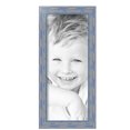 thumbnail image 2 of ArtToFrames 8" x 20" Blue Picture Frame, 8x20 inch Blue Wood Poster Frame (WOM-4377), 3 Pack, 2 of 8