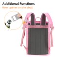 thumbnail image 3 of Mochila térmica VKKZAAW, aislante, impermeable, 26 latas, rosa, 3 of 3